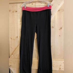 Danskin Now L Foldover Bootcut Yoga Pants